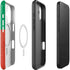 Portugal Flag Distressed iPhone 17 Magsafe Impact Case